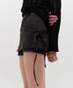 Kimjisu Ribbon Tied Mini Skirt Pants _ Brown