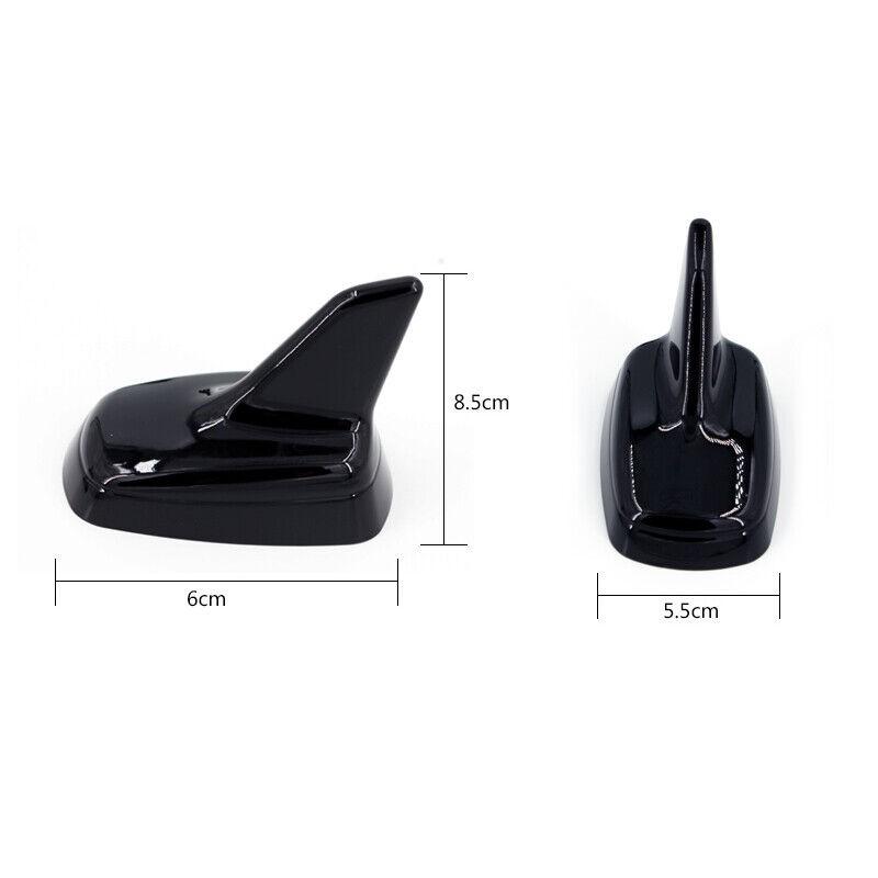 Fit For VW Passat B8 2016-2018 ABS Black Car Roof Shark Fin Antenna Aerial Trim