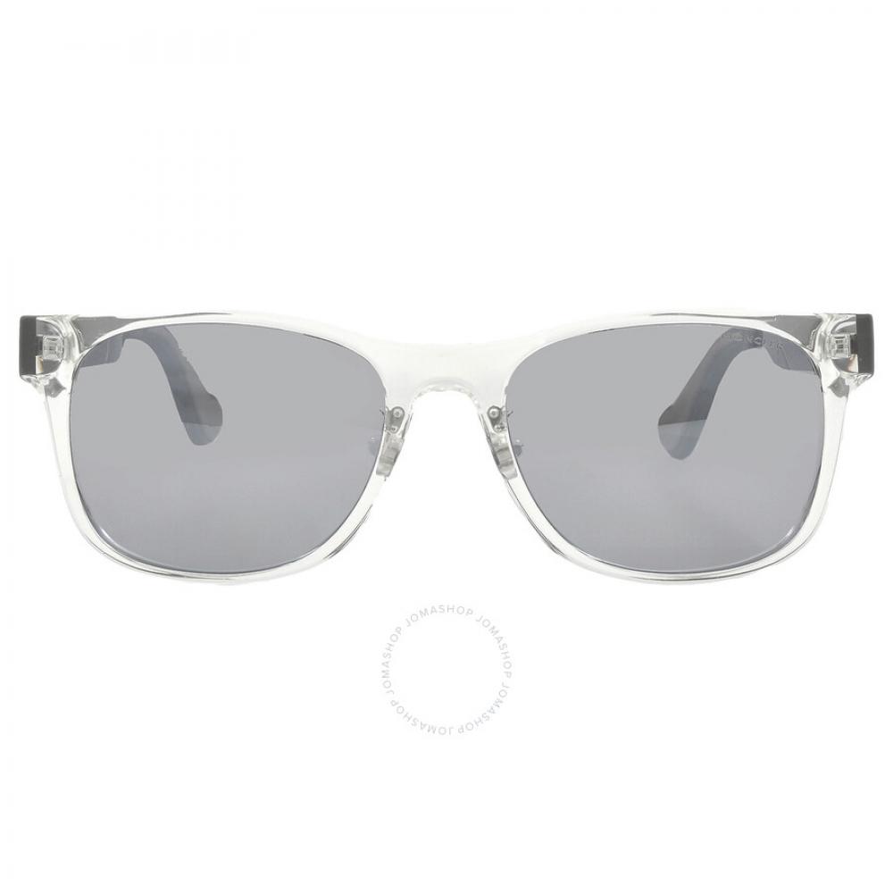 

Moncler Polarized Smoke Oval Unisex Sunglasses ML0163 K 27D 57