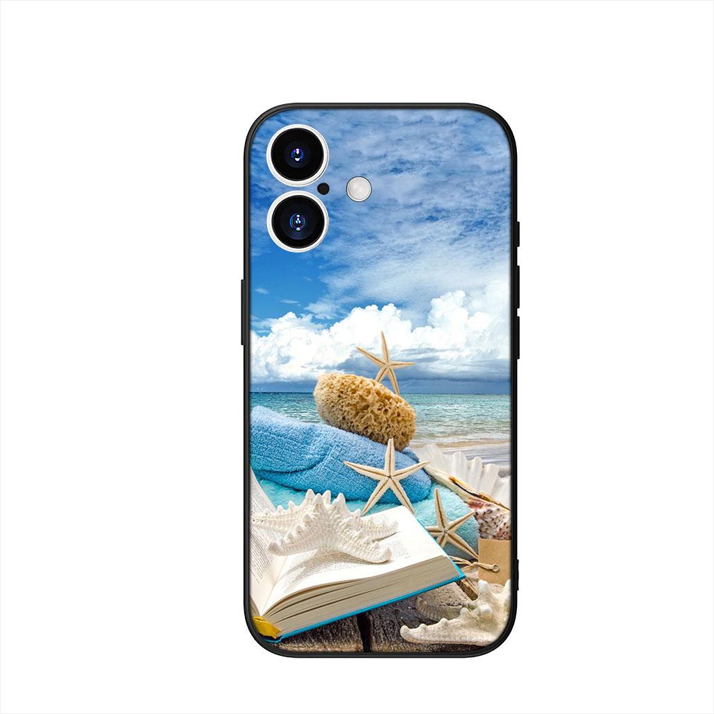 

Mountain Sea Beach Travel Cover Phone Case for Apple iPhone 16 15 14 Plus 13 12 Mini 17 Pro Max + 16E Air 16+ ProMax iPhone 16 Pro