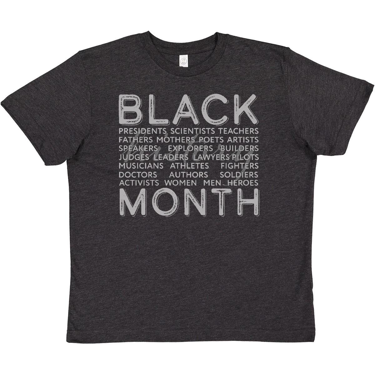 

Inktastic Black History Month- Occupations And Identities Youth T-Shirt Study 120
