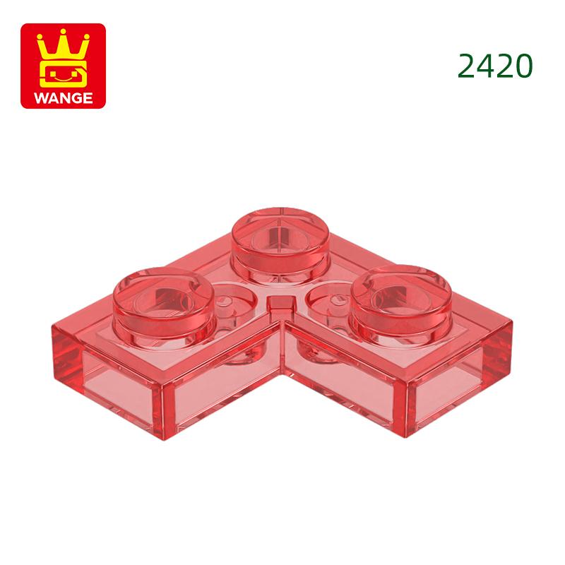 198Pcs/lot 2420 2x2 Corner Building Block Moc Accessories Compatible with Brick Children Toys Gift Box about 198pcs