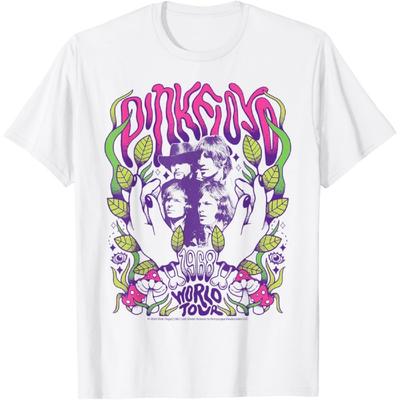 Pink Floyd - World Tour 1968 Psychedelic Group T-Shirt