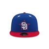 New Era 59FIFTY Split Panel 2025 MLB All Star Game Workout San Diego Padres Blue 14667189 Cap