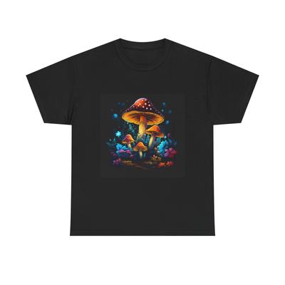 Mushroom Tee - Vibrant Psychedelic Graphic T-Shirt Gift For Foragers