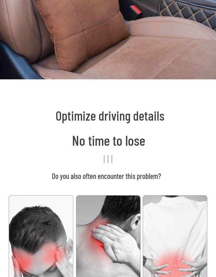 Infiniti Q50L/QX50/QX60/Q70L Car Headrest & Lumbar Support Cushion Set