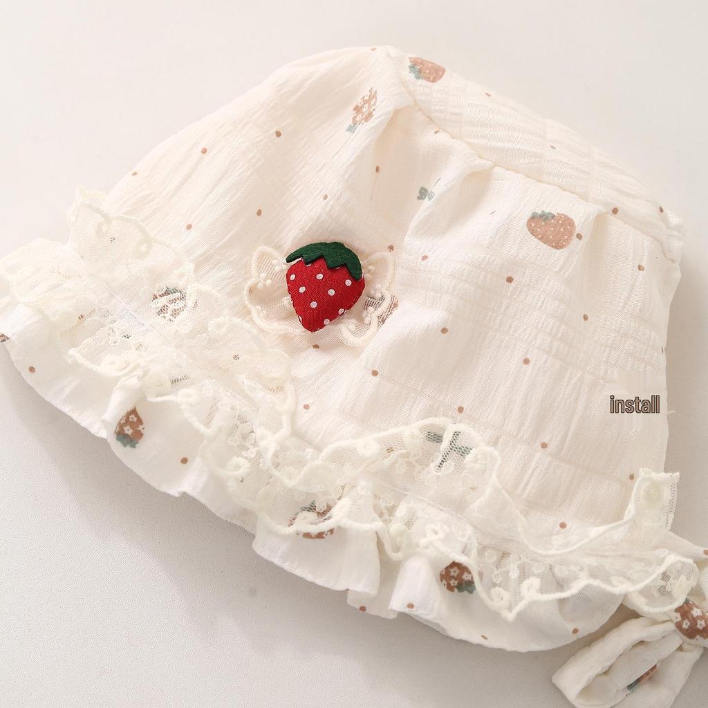Infant Princess Sun Hat: Spring & Autumn Style for Baby Girls