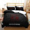Fashion D-Dodge-Ram-Car All Season Duvet Cover Comforter Bedding sets Soft Quilt Cover and Pillowcases Single_Double_Queen_King
