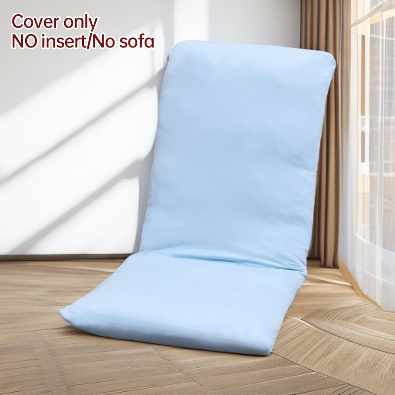 Складной чехол для сиденья татами односпальная кровать диван эластичный чехол L-образной формы для кресла-качалки релаксации защитный чехол без кресла as shown 3340₽