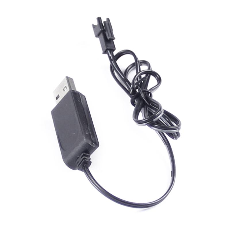 7.4V 500mAh R/C Rechargeable Battery Pack with USB Charging Wire Great Bearing Spare Part for 1/10 RC Car WPL Model Toys
