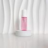 60ml Red Translucent Mousse Dispenser: Cosmetic Brush Foam Bottle for Face Wash and Travel Use