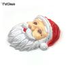 Funny Led Santa Claus Full Face Mask Christmas Santa Mask Christmas Cosplay Costume Accessory Festive Party Head Cover