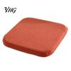 Cozy Fleece Seat Cushion for Winter Memory Foam Chair Cushion, Thickened Dining Pad with Straps, Replacement Wooden Chairs Non-Slip Backing, Washable