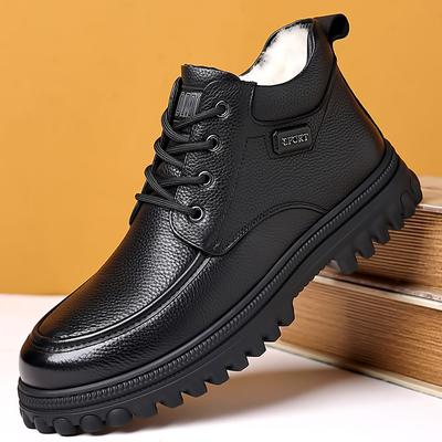 Inverno Caldo Vendita Stivali da Neve Antifreddo per Esterno Pile Resistenti all'Usura Scarpe Casual da Uomo Scarpe da Lavoro da Uomo Taglio Alto