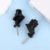 1 Stück Tischlampen-Hardware Klipphalterung Klemme Feste Schreibtischlampe Klipp Kamera-Blitzhalterung Passend für Mikrofon Schreibtischlampe Lupenhalterungen
