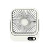 Portable Rechargeable Desk Table Top Fan with USB Charging Function and Energy-Saving Desktop for Home and Office Use