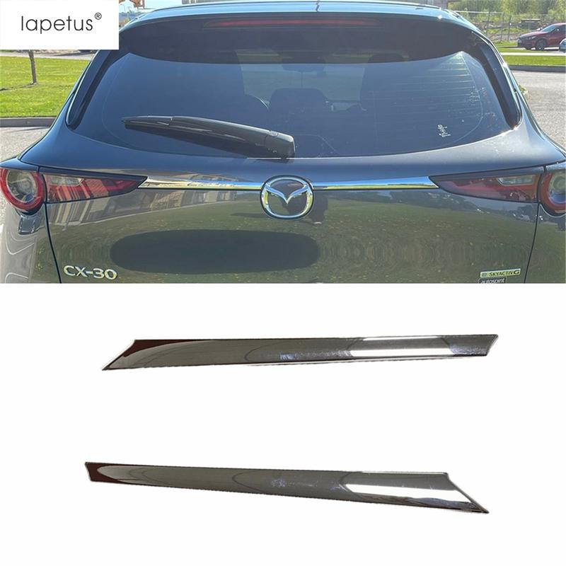 Car Exterior Rear Trunk Tailgate Door Lid Decor Strip Cover Trim For Mazda CX-30  - 2025 ABS / Stainless Steel Accessories