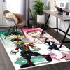 1pc My Hero Academia Gravity Chair Mat - Anime Cartoon Design Office Desk Pad, Non-Slip Carpet for Home Decor, Living Room, Bedroom, Game Room, Birthd