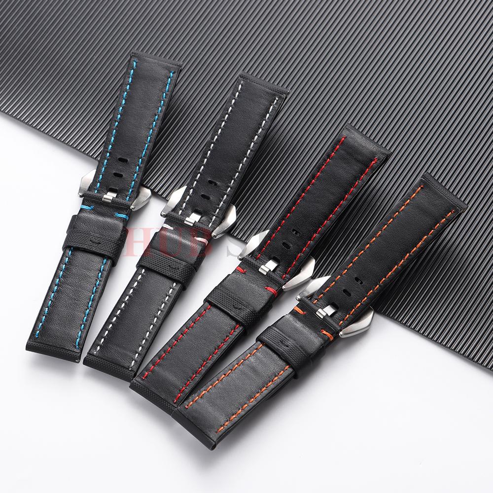 Waterproof Sailcloth Watch Band Premium Nylon Strap 20mm 22mm 24mm 26mm Durable Nylon Bracelet for Men Women Watch  Accessories