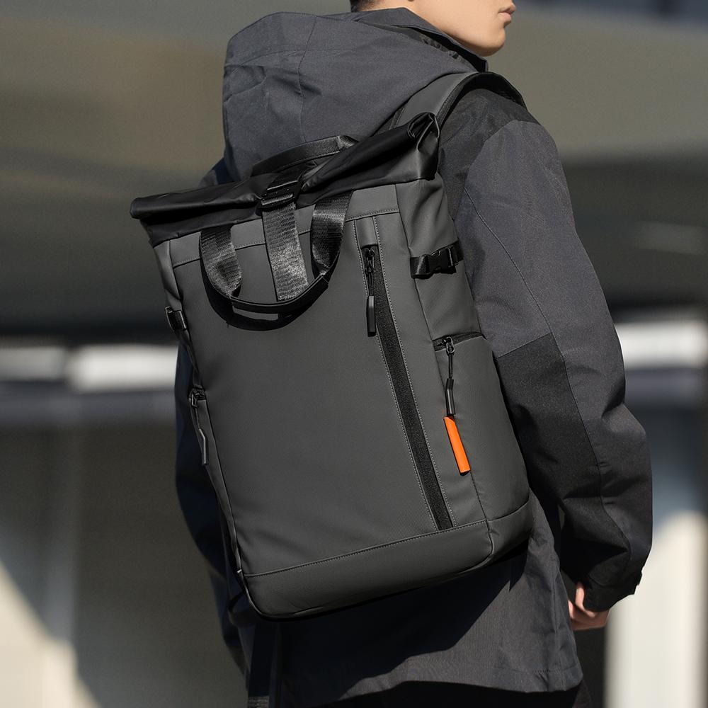 Men's Waterproof Laptop Backpack – Travel Hiking Outdoor Rucksack for College Business & Camping Use