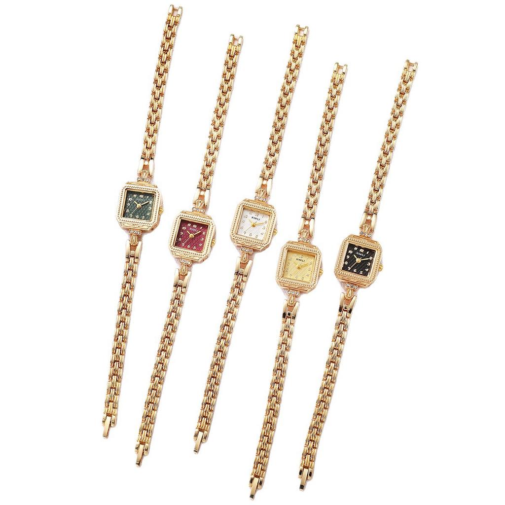 Year Literary Retro Square Small Exquisite Light Luxury Niche Style Temperament Bracelet Quartz Watch