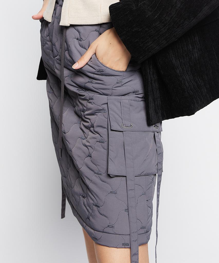 Latizen L7 Quilting Skirt(Charcoal)