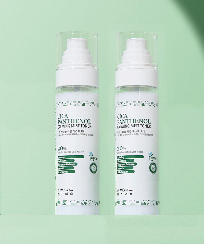 [SET] Cica Panthenol Calming Mist Toner 100ml x 2