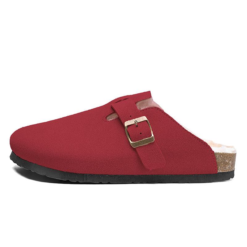 Factory Special Boken Head Cotton Slippers Men's and Women's Indoor Velvet Warm Drag Men's Foreign Trade Household Cotton Slippers