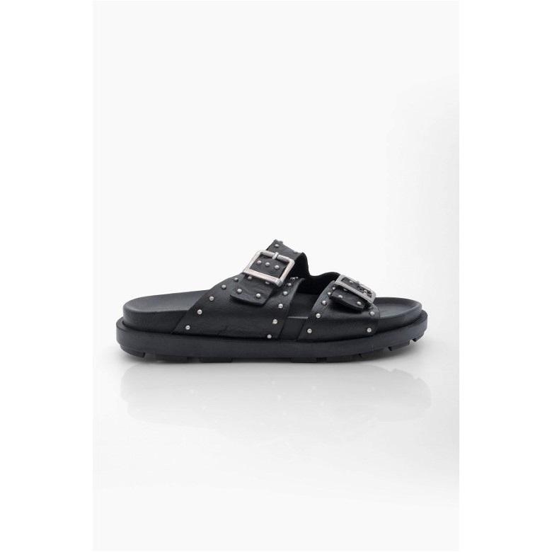 Women's Authentic Leather Daily Slippers