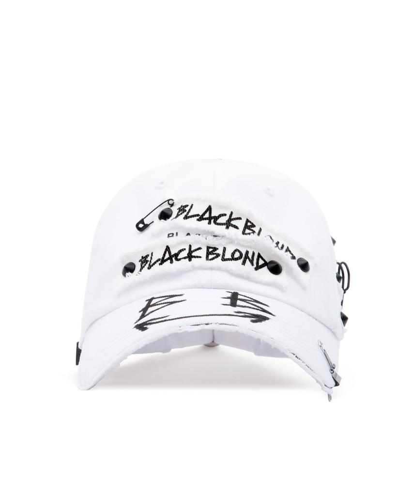 BLACKBLOND Vividi Big Smile Patch Logo Cap (White)