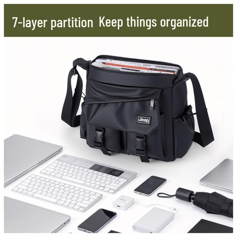 JEEP Unisex Casual Crossbody Messenger Bag