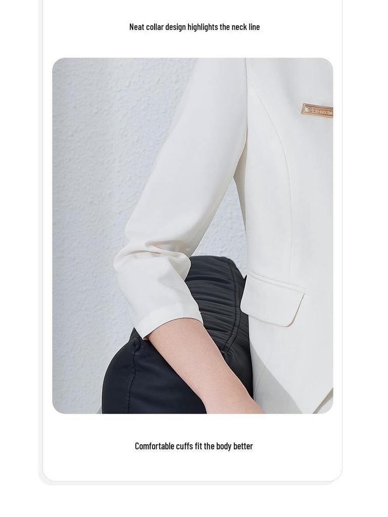 Women's Professional Workwear Suit: Skirt Set for Hotel, Salon, and Jewelry Store Managers