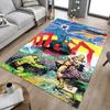 He-Man Skeletor Battle Carpet for Playroom Bedroom Living Room Sofa Home Decor,kids Game Area Rug Non-slip Floor Mat
