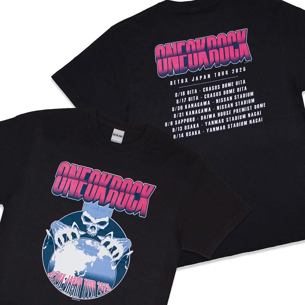 ONE OK ROCK 2025 DETOX JAPAN Merchandise T-Shirt H (XL)