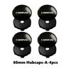 4pcs Car Wheel Center Hub Cap 60mm Universal Anti-Scratch Hub Protector For KIA EV6 Stinger RIO Sorento Picanto Ceed Borrego