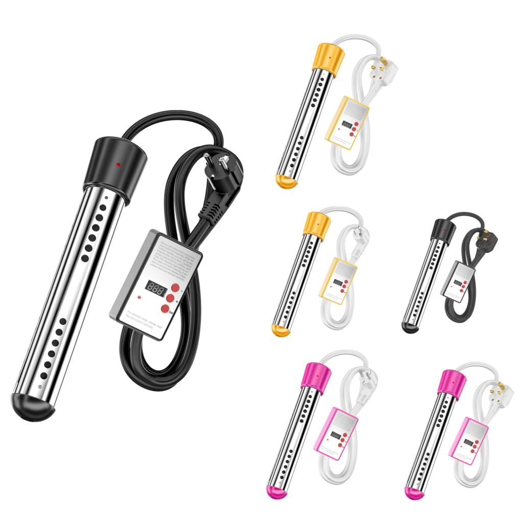 3000W 2000W Electric Heater Boiler Water Heating Element Immersion Suspension Water Heater Bathroom Swimming Pool US