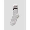 Double Stripe Socks Light Grey