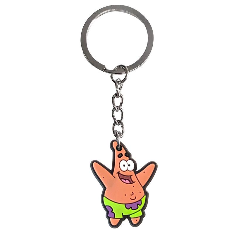 SpongeBob & Patrick Star PVC Keychain - 32 Styles, Cute Cartoon Bag Pendant