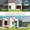New EU Dual Lens 4G IP Camera WiFi 8MP 4K Surveillance Camera Wireless Outdoor Smart Home Night Vision Digital Zoom CCTV Camera