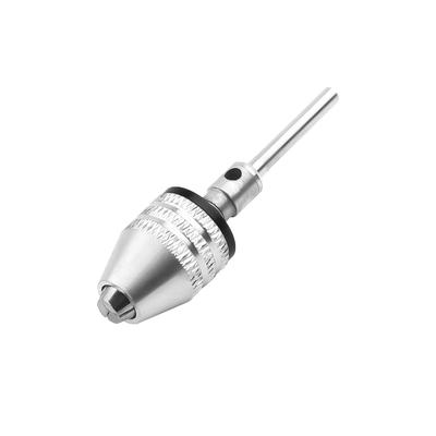 Woodworking Power Tool Driller Bit Hex Shank Quick Change Keyless Aluminum Alloy 6.35mm Chuck Electric Grinder Adapter Converter