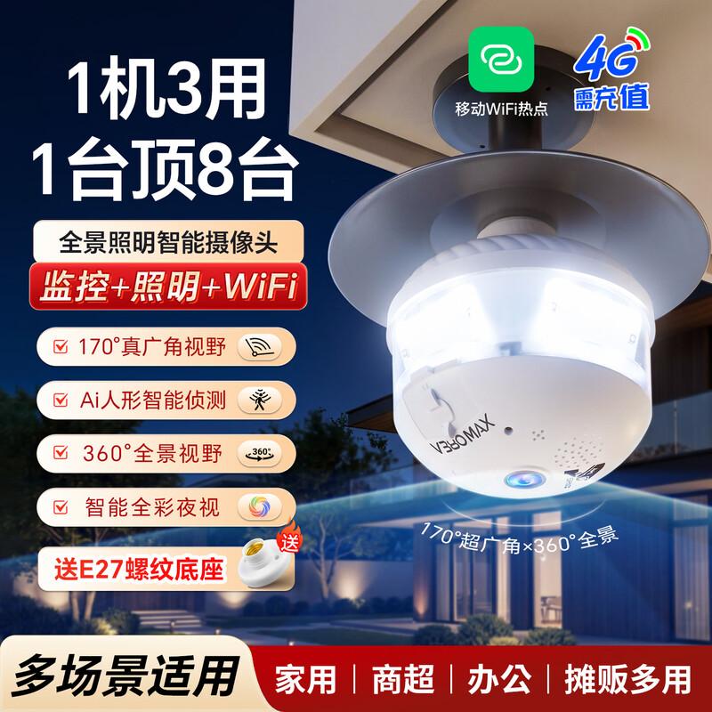 XIAO VV 4G Smart Panoramic Light Bulb Camera (CN Version)