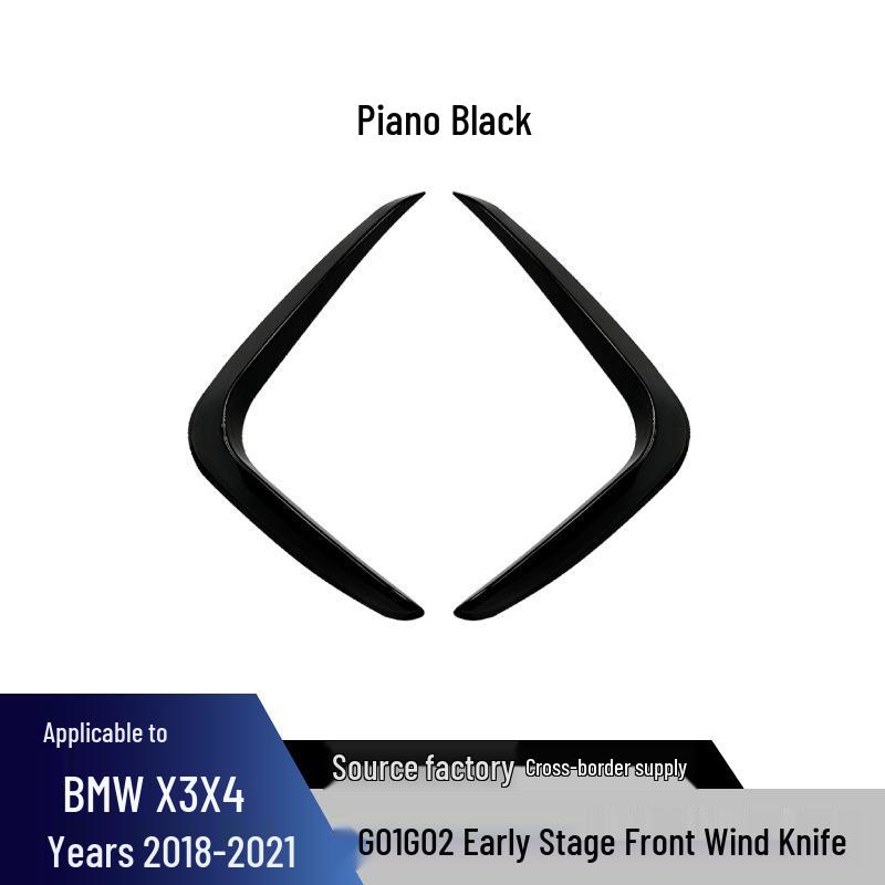 Compatible with BMW Sport: Front Lip, Canards, and Rear Bumper Corners for Modification