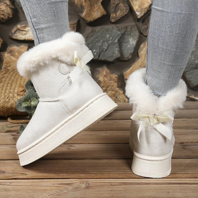 

Большого размера высокие сапоги-дутики для женщин на осень и зиму, новые хлопковые туфли на платформе для женщин TEUM 42