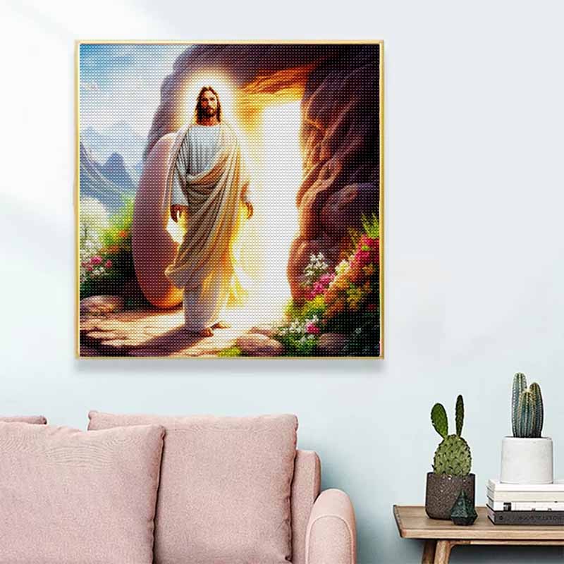 New Arrival 5D DIY Full Circle Diamond Painting "Character" Embroidery Cross Stitch Home Decor Gift