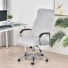 Soft Velvet Office Chair Covers Elastic Computer Chair Cover Non-Slip Gaming Seat Slipcover with Zipper Washable Chair Protector