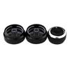 Accessories For Hyundai Elantra 2004-2016  Air Conditioning Knob Aluminum Alloy AC Knob Heat Control Button Replacement 3pc
