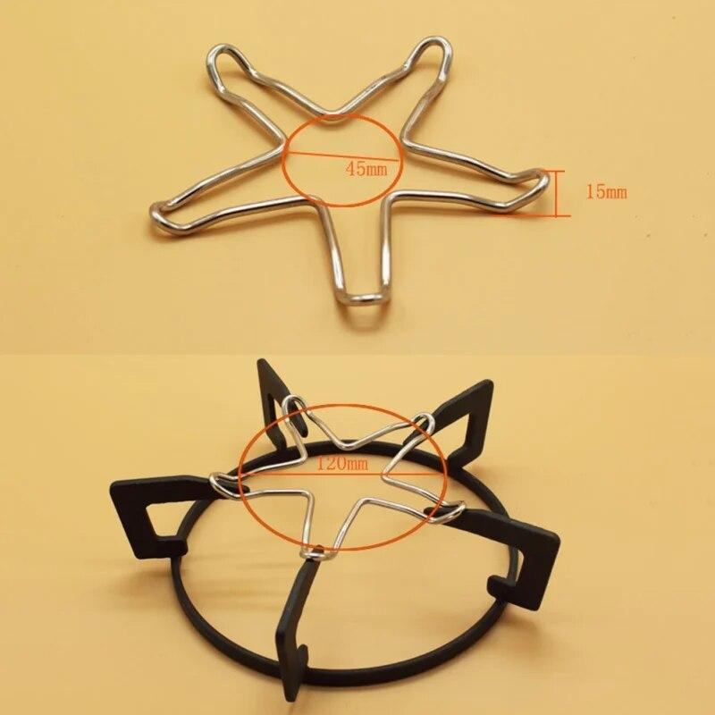 Supporto Universale Per Pentole E Moka Su Fornelli A Gas E Ceramica - Diametro 126 Mm