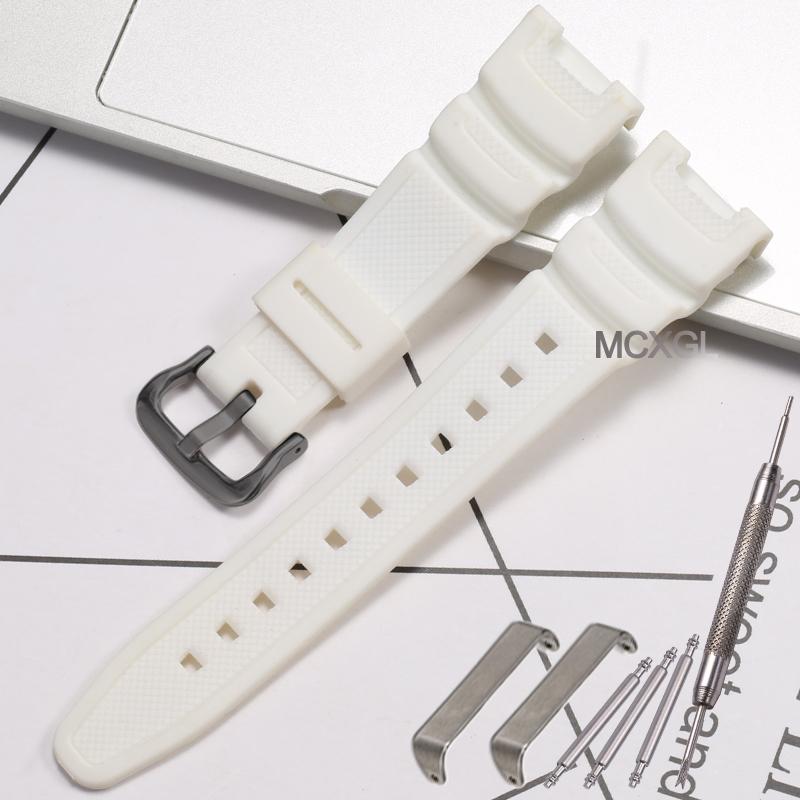 SGW100 Resin Strap For Casio SGW-100 Replacement Watch Strap10304195 Replacement Watchband SGW-100-1VH Wristband