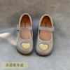 Genuine Leather Children's Shoe Girl Mary Jane Dress Shoes Ballet Flats for Kids Girl Party School Shoes Quality Princess Flats