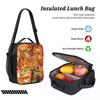 3 Stück Warrior Cats Schultaschen Set für Jungen Mädchen Federmäppchen Rucksack Sets mit Brotdose Für Schulkinder Rucksack